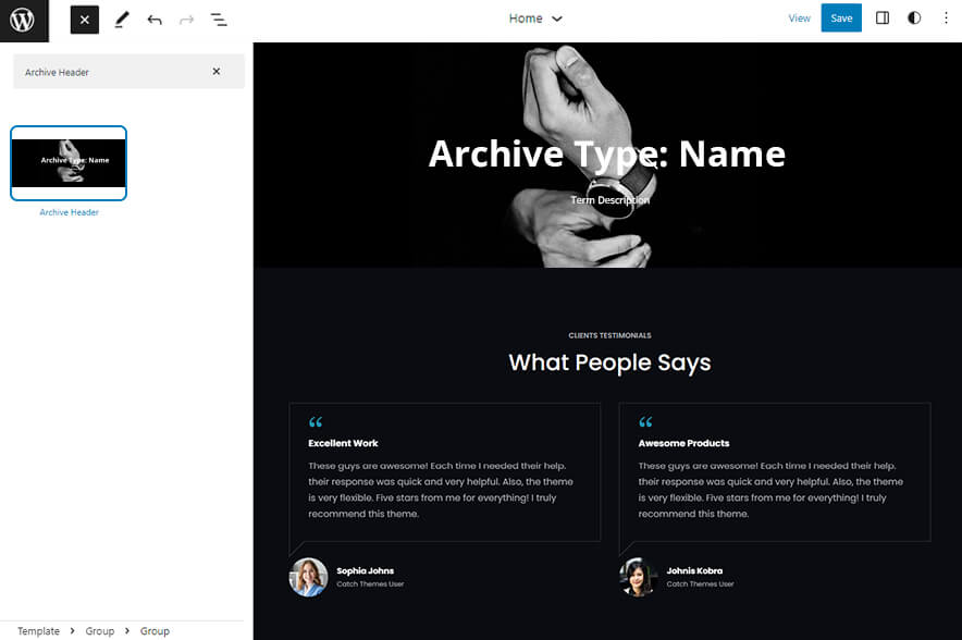 BizBoost Pro - Archive Header