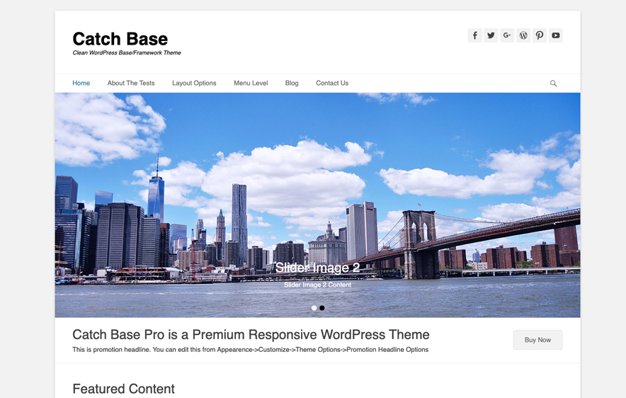 Catch Base Theme -40+ Best Free Business WordPress Themes for 2020