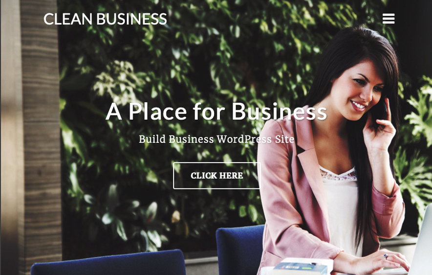 Clean Business Theme - 40+ Best Free Business WordPress Themes for 2020