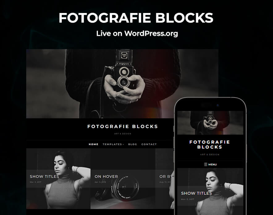 Fotografie Blocks Live On WordPress.org Main