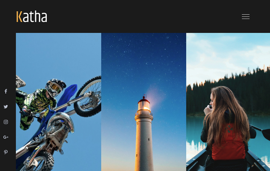 Katha Theme - 40+ Best Free Business WordPress Themes for 2020