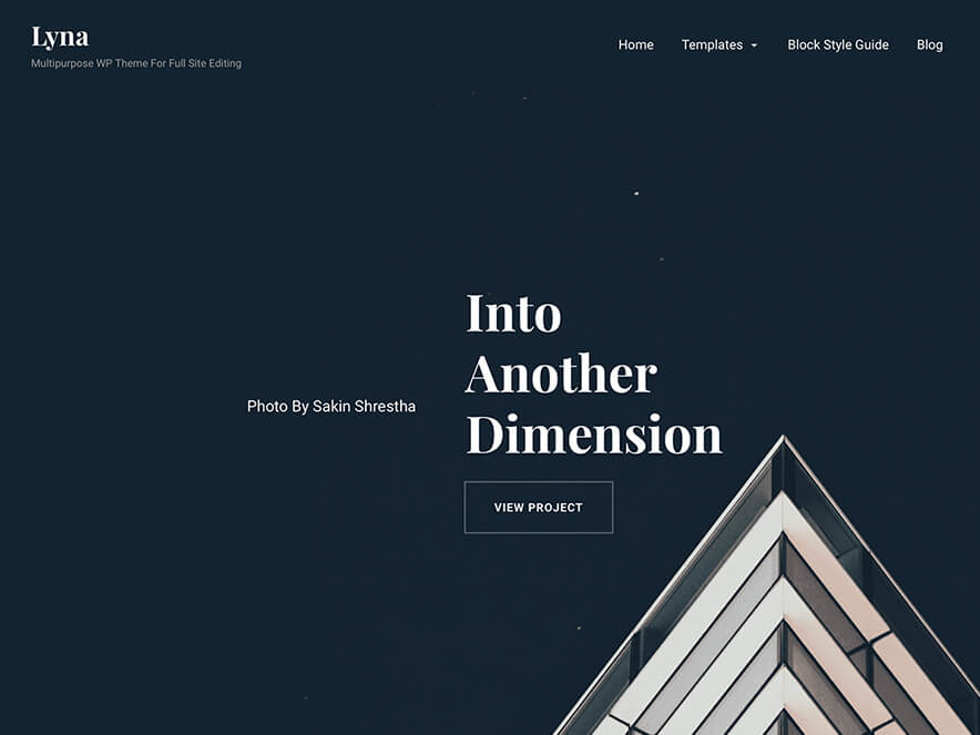 Lyna - Best WordPress Themes For Full Site Editing