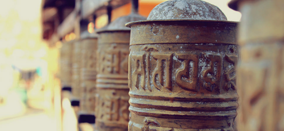 Nepal Prayer Wheels