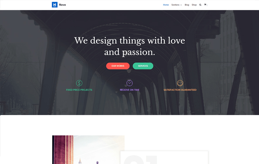 Neve Free WordPress Theme