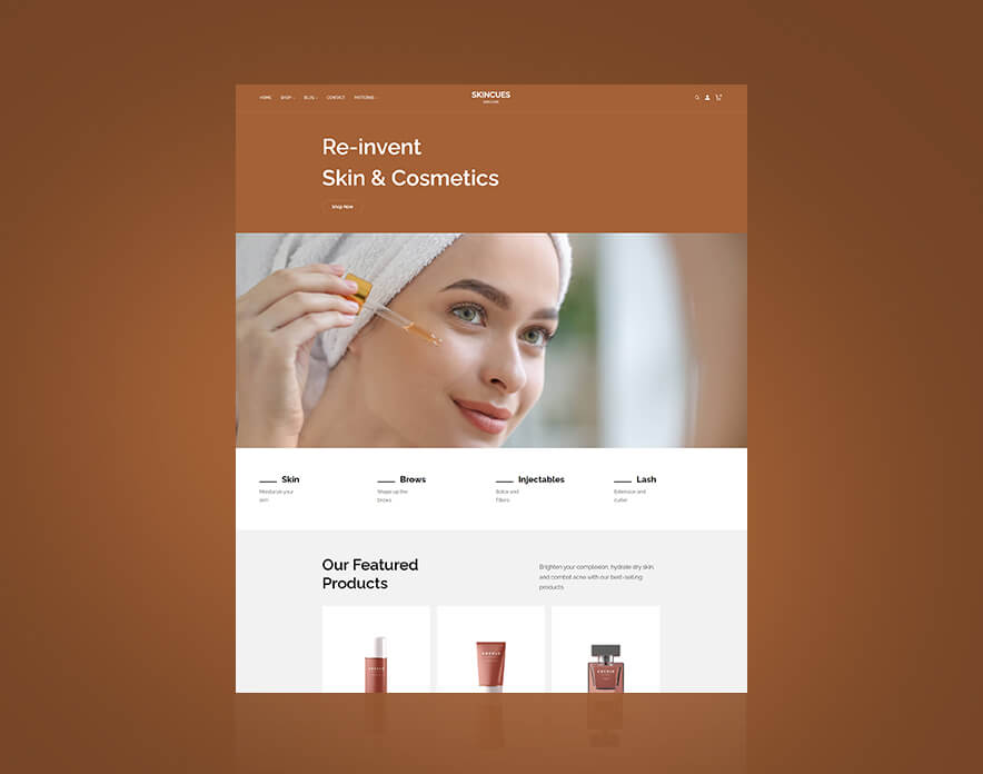 Skincues - eCommerce WordPress Block Theme Demo